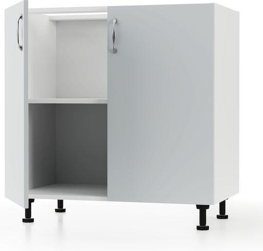 Подов шкаф Modest 80x48x82см Γκρι