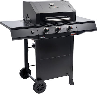 Char-Broil Performance Core B 3 Cart Ψησταριά Υγραερίου Μαντεμένιας Σχάρας 54.3x43.5εκ. με 3 Εστίες