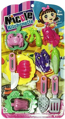 ToyMarkt Kochspielzeug / Küchenutensilien Nicole Kitchen Set für 3+ Jahre (Verschiedene Designs) 1Stück