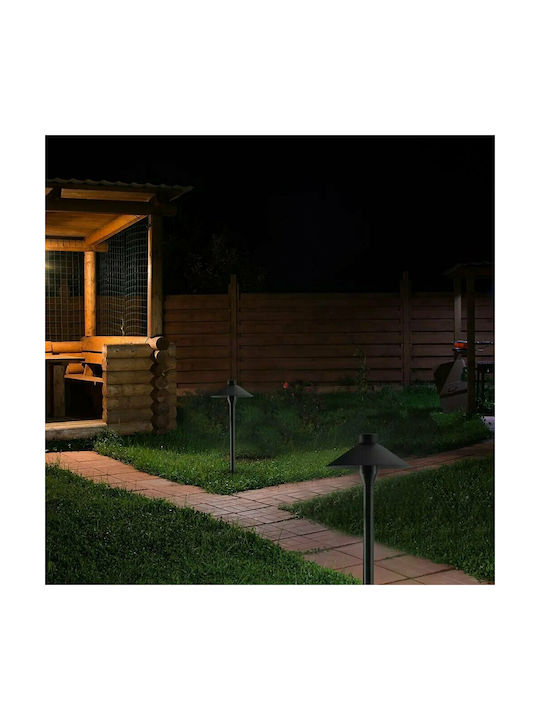 V-TAC V-TAC Outdoor Floor Lamp Small Post 7W with Cold White Light IP65 White