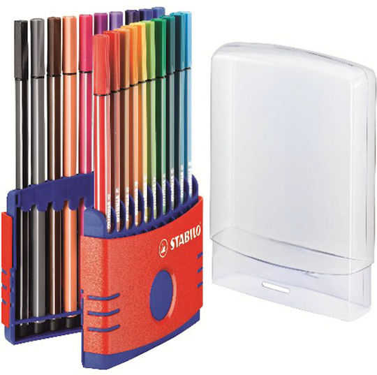 Stabilo Pen 68 Design Markers 1mm Multicolour 20pcs