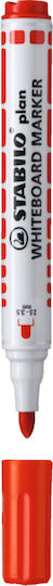 Stabilo Plan Whiteboard Marker 3.5mm Red