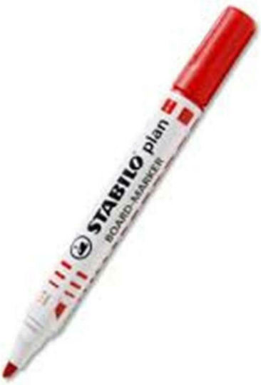 Stabilo Plan Whiteboard Marker 3.5mm Red