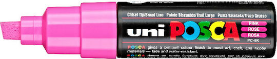 Posca PC-8K Ανεξίτηλος Μαρκαδόρος Ροζ (PC-8K-PINK) 8mm