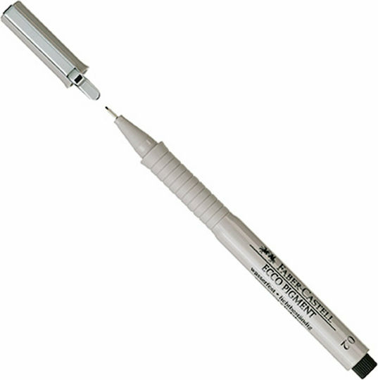 Faber-Castell Ecco Pigment Fineliner Design Marker 0.2mm Black