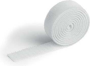 Durable White Velcro Cable Ties Grip 20 1000x20mm 503202