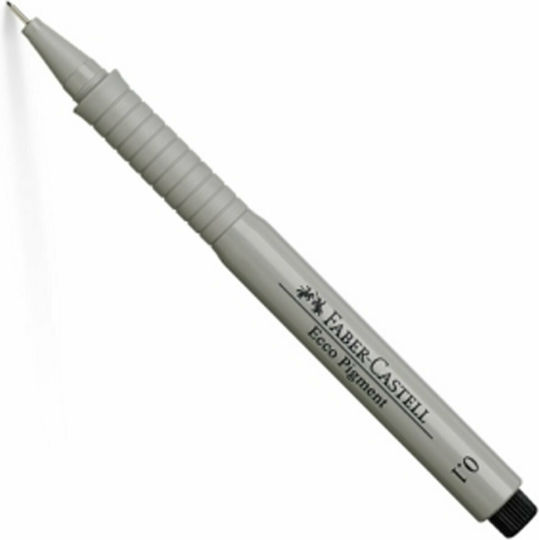 Faber-Castell Ecco Pigment Fineliner Маркери за Рисуване 0.1мм Черни 10бр