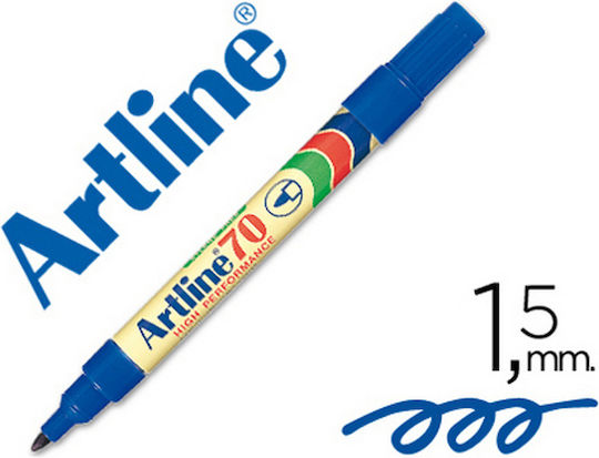 Artline 70 Permanent Marker 1.5mm Blue
