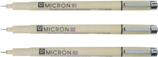 Sakura Pigma Micron 04 Μαρκαδόρος Σχεδίου Μαύρος 0.4mm