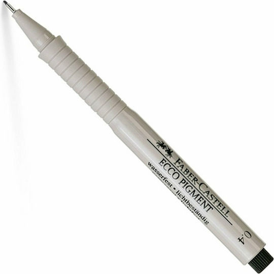 Faber-Castell Ecco Pigment Fineliner Design Markers 0.4mm Black 10pcs