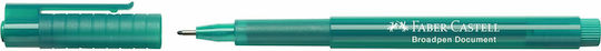 Faber-Castell Broadpen 1554 Design Marker 0.8mm Turquoise