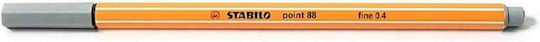 Stabilo Point 88 Маркер за Рисуване 0.4мм Dark Grey