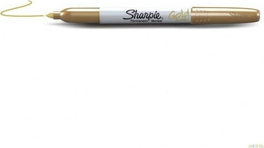 Sharpie Metallic Ανεξίτηλος Μαρκαδόρος Χρυσός 1mm