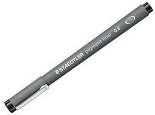 Staedtler Pigment Liner 308 Μαρκαδόρος Σχεδίου Μαύρος 0.6mm