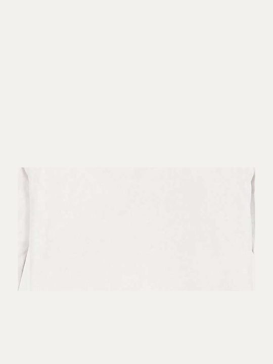 Kids' Shirt Long Sleeve White ESSENTIAL