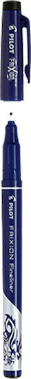 Pilot Frixion Fineliner Μαρκαδόρος Σχεδίου Μαύρο 0.45mm