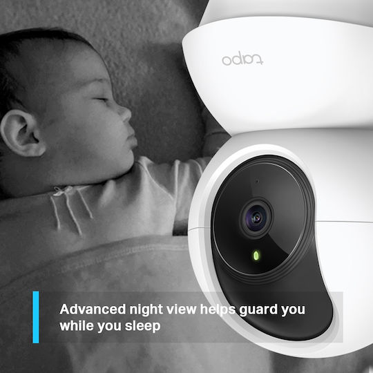 TP-LINK Tapo C210 v1 IP Κάμερα Παρακολούθησης Wi-Fi Full HD+ 3MP με Αμφίδρομη Επικοινωνία και Φακό 2.4mm