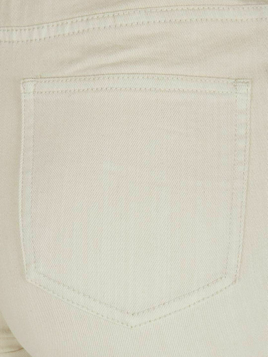 TB3452 Γυναικείο Τζιν Σορτς White Sand