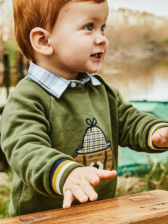 Kids' Shirt Long Sleeve Green