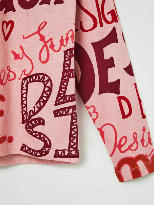 Kids' Shirt Long Sleeve Pink