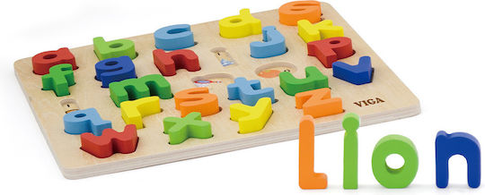 Holz Kinder Steckpuzzle Zahlen & Formen 20pcs Viga Toys