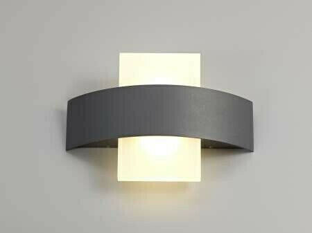 Leggenda Lamp Wall LED Black 25x24cm Leggenda Lamp Wall LED Black 25x24cm