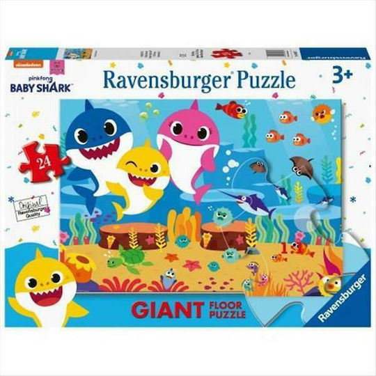 Kids Puzzle Baby Shark for 3+ years+ Years 24pcs Ravensburger