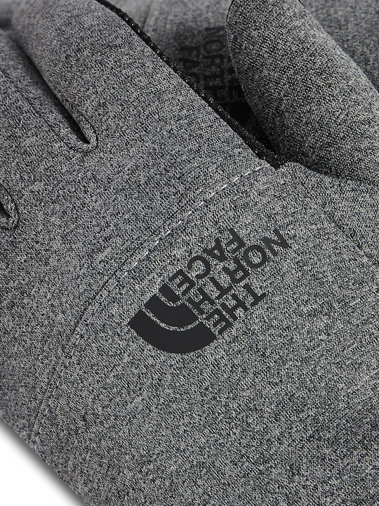 Women's Fleece Touch Gloves Gray Etip Recycled
