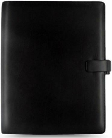 Filofax Metropol A4 Weekly Organizer Black Leather