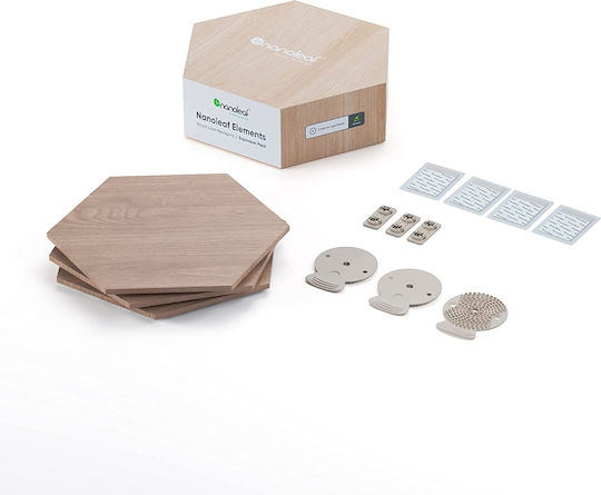 Nanoleaf WiFi Dekorative Lampe Sechseck Beige 3Stück