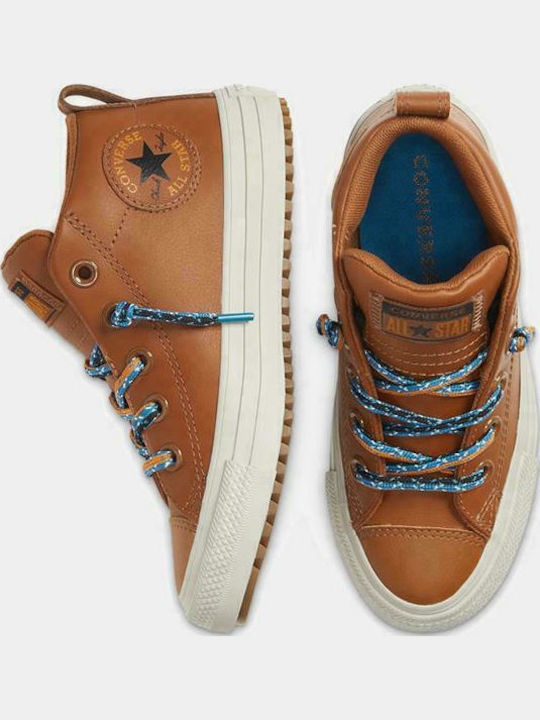 CHUCK TAYLOR ALL STAR STREET Παιδικά Sneakers High Ανατομικά Ταμπά