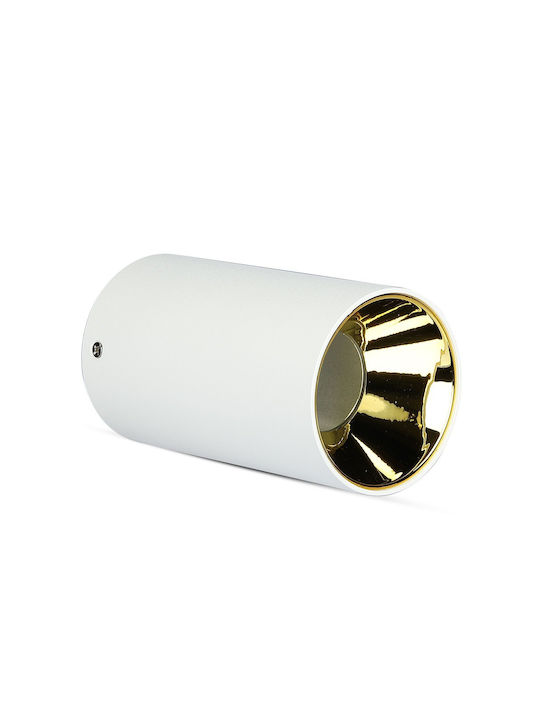V-TAC Single Spot with Socket GU10 in Gold Color