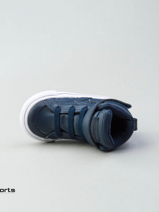 Chuck Taylor All Star Pro Blaze Strap Детски Маратонки High с Велкро Тъмносини