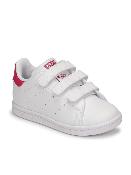 Stan Smith Stan Smith CF I Kids Sneakers with Scratch Cloud White / Bold Pink