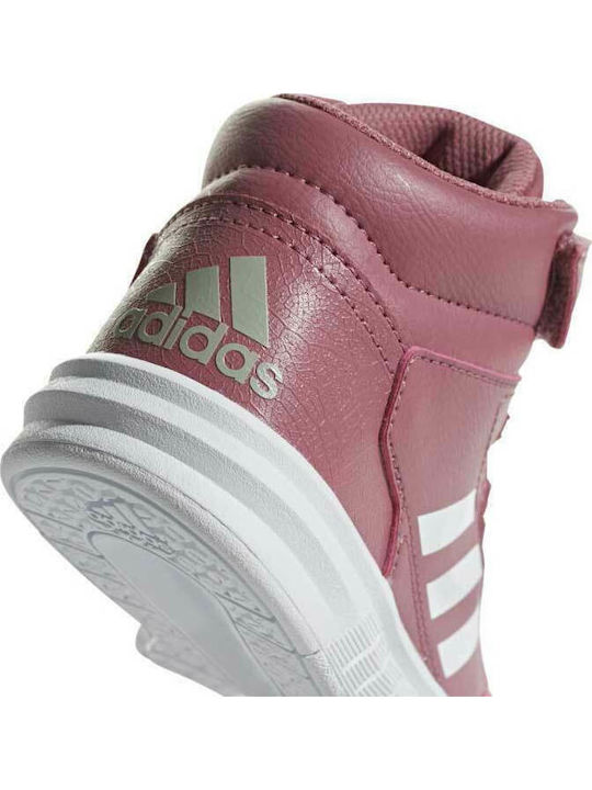 Altasport Mid EL Παιδικά Sneakers High με Σκρατς Ροζ