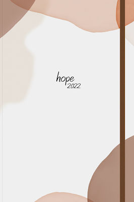 adBook Free Dream Daily Agenda 2022 Hope 17x25cm