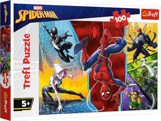 Kids Puzzle Spiderman Upside Down for 5+ years+ Years 60pcs Trefl