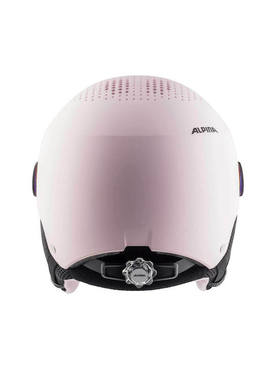 Alpina Zupo Q-Lite Παιδικό Κράνος για Σκι & Snowboard σε Ροζ Χρώμα