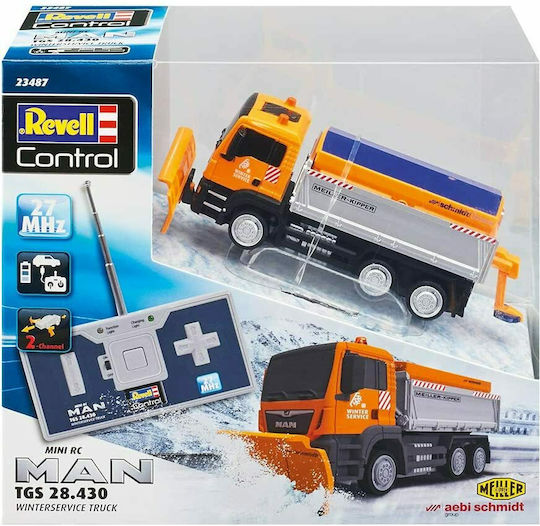 Revell Man TGS Winter Service Truck Τηλεκατευθυνόμενο Φορτηγό Πορτοκαλί