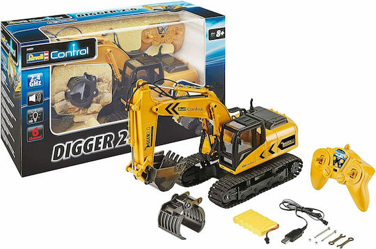 Revell Digger 2.0 Τηλεκατευθυνόμενος Εκσκαφέας Κίτρινο