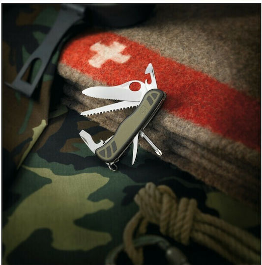 Victorinox Cuțit Soldat 08 Cuțit Elvețian Kaki