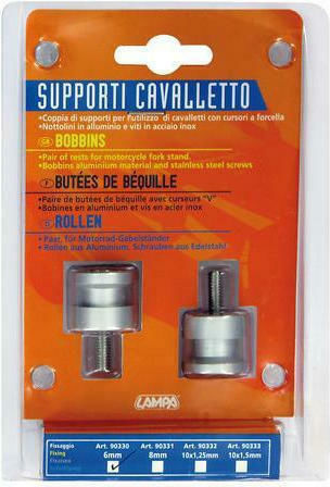 Lampa Adaptor Pentru Brațul Oscilant Al Motocicletei În Culoare Argintie L9033.1
