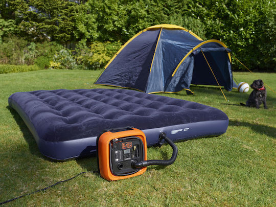 Black & Decker Τρόμπα Αυτοκινήτου 160PSI με Καλώδιο Αναπτήρα 12V