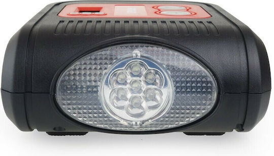 AMiO Τρόμπα Αυτοκινήτου 150PSI Επαναφορτιζόμενη με Μπαταρία 12V