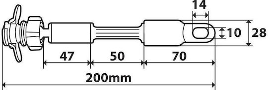 Lampa Opti Arm Mount Phone Motorcycle for Steering Wheel