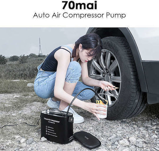 70Mai Car Tire Pump Midrive 100PSI with Cable 12V