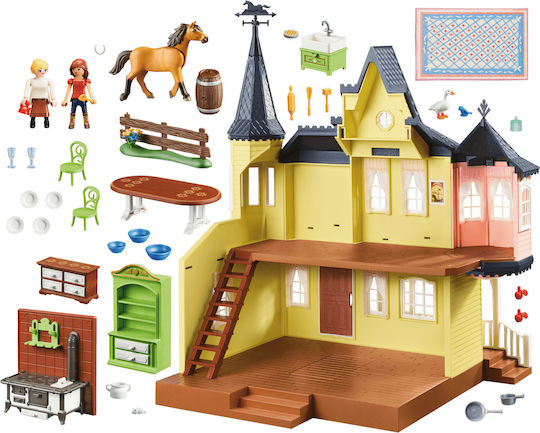 Playmobil Spirit Lucky's Happy Home για 4 ετών