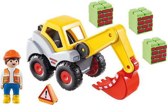 Playmobil 123 Încărcător Excavator pentru 1.5+ ani