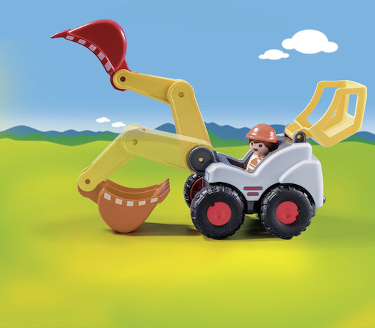 Playmobil 123 Încărcător Excavator pentru 1.5+ ani