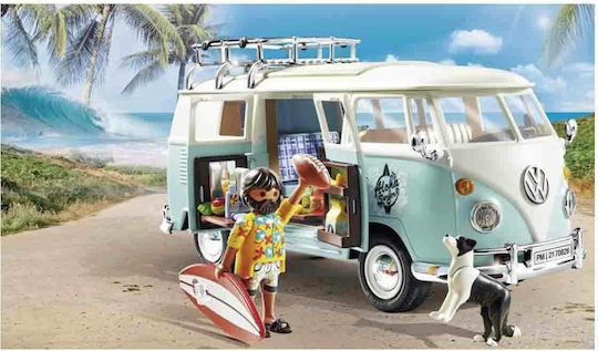 Playmobil Volkswagen T1 Camping Bus Special Edition за 5-99 години